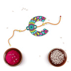 Indianvibez Alphabet C Wooden Rakhi - Kids Rakhi - Distacart