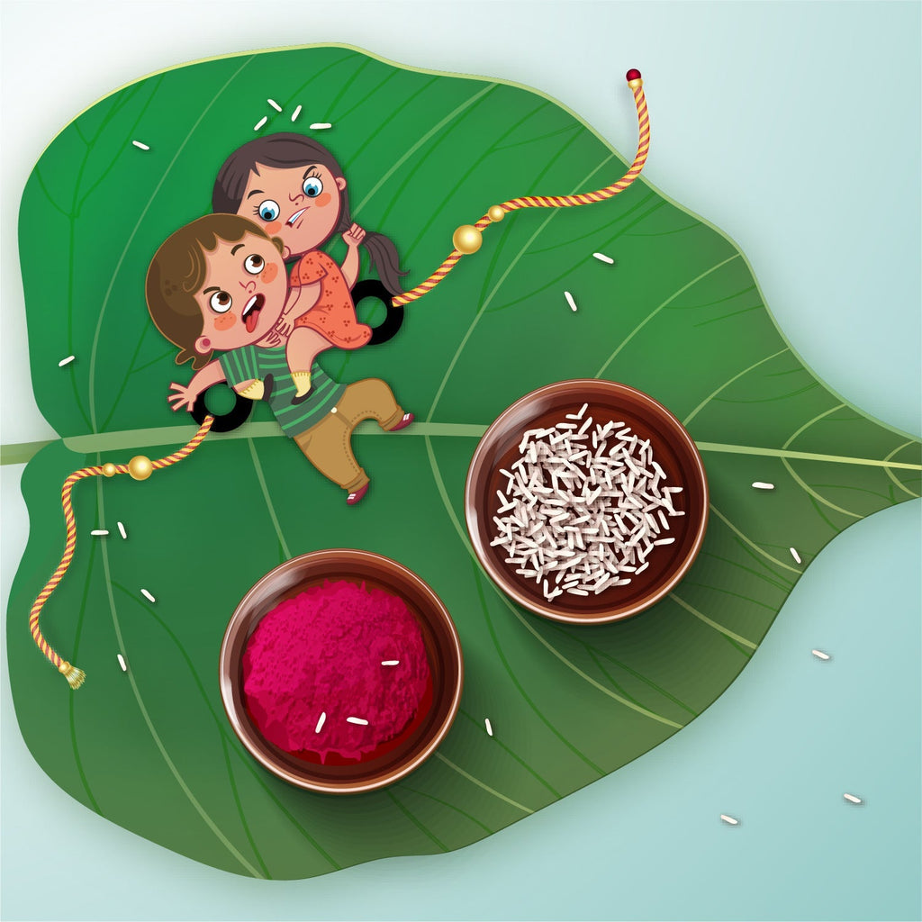 Indianvibez Annoying Brother Wooden Rakhi with Rudraksha, Funny & Quirky Rakhi for Bhaiya, Shop India - Kids Rakhi - Distacart
