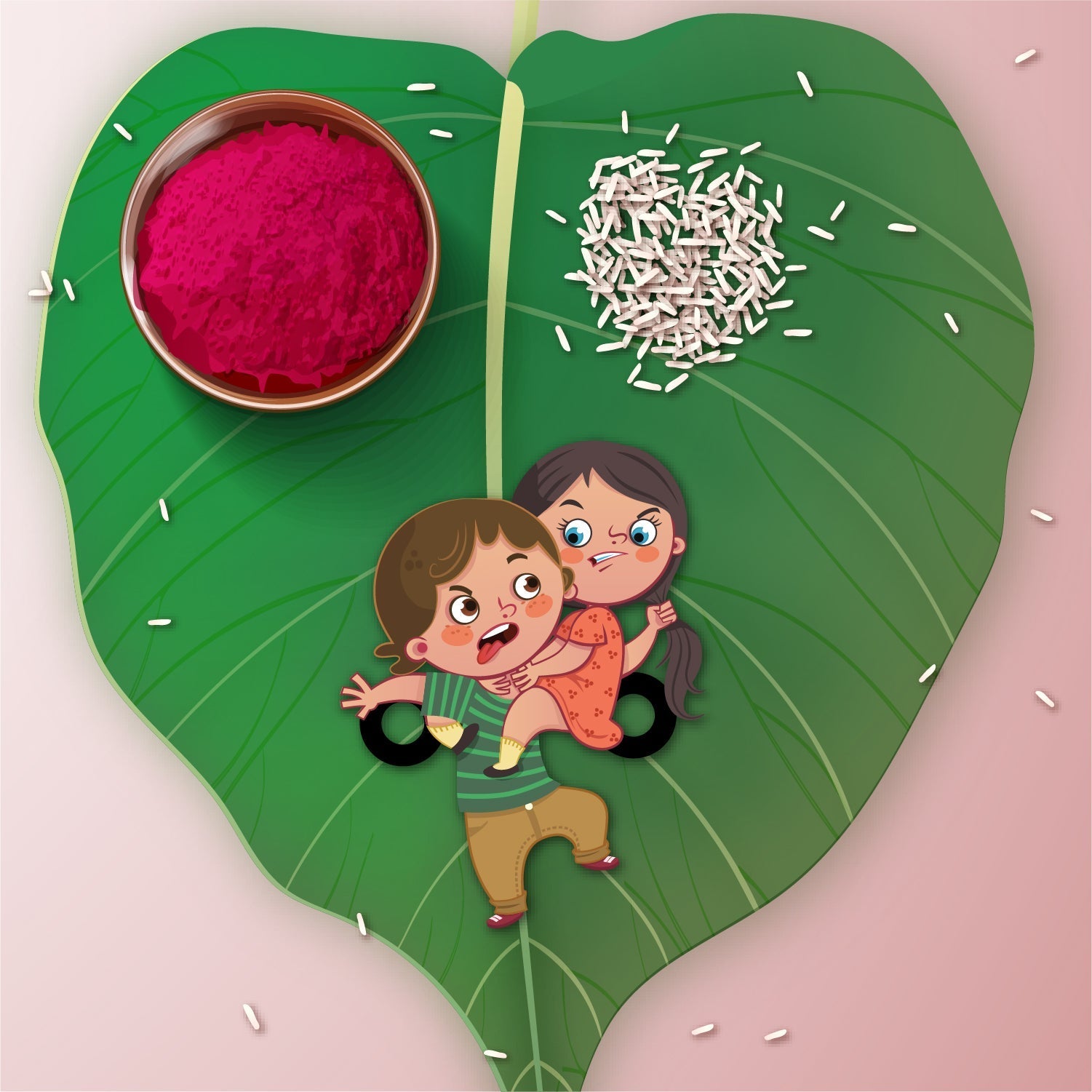 Indianvibez Annoying Brother Wooden Rakhi with Rudraksha, Funny & Quirky Rakhi for Bhaiya, Shop India - Kids Rakhi - Distacart