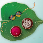 Indianvibez Cool Bro Wooden Rakhi with Rudraksha, Trendy Rakhi for Brother, Shop India - Kids Rakhi - Distacart