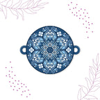 Indianvibez Ethnic Mandala Wooden Rakhi with Rudraksha, Divine Rakhi for Brother| - Kids Rakhi - Distacart