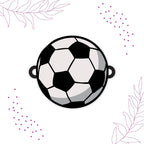 Indianvibez Football Wooden Rakhi with Rudraksha, Soccer Rakhi for Bro, Shop India - Kids Rakhi - Distacart