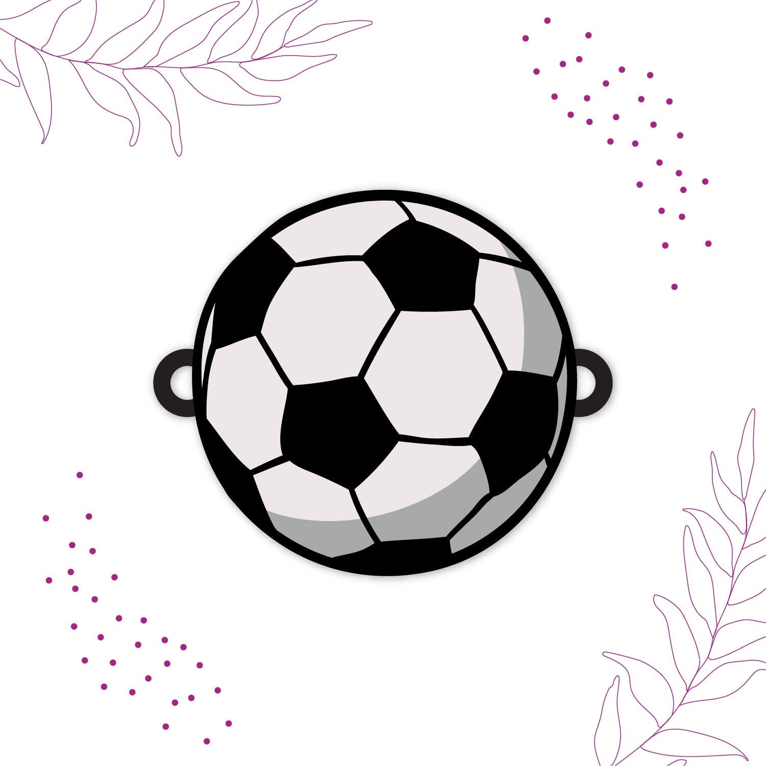 Indianvibez Football Wooden Rakhi with Rudraksha, Soccer Rakhi for Bro, Shop India - Kids Rakhi - Distacart