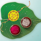 Indianvibez Mere Bhai Jaisa Koi Nahi Rakhi, Rakhi with Rudraksha Thread - Kids Rakhi - Distacart