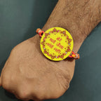 Indianvibez Mere Bhai Jaisa Koi Nahi Rakhi, Rakhi with Rudraksha Thread - Kids Rakhi - Distacart
