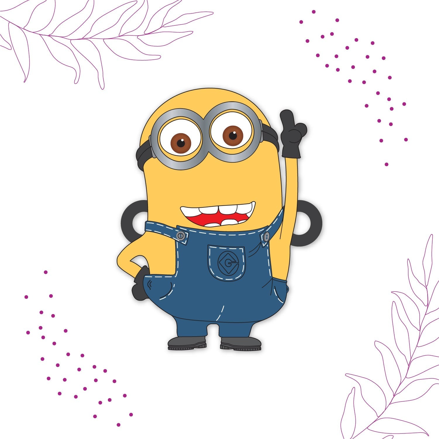 Indianvibez Minion Wooden Rakhi with Rudraksha, Funny Rakhi for Bro, Shop India - Kids Rakhi - Distacart