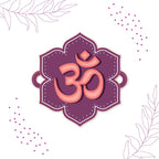 Indianvibez Om Wooden Rakhi with Rudraksha Thread, Rakhi for Brother - Kids Rakhi