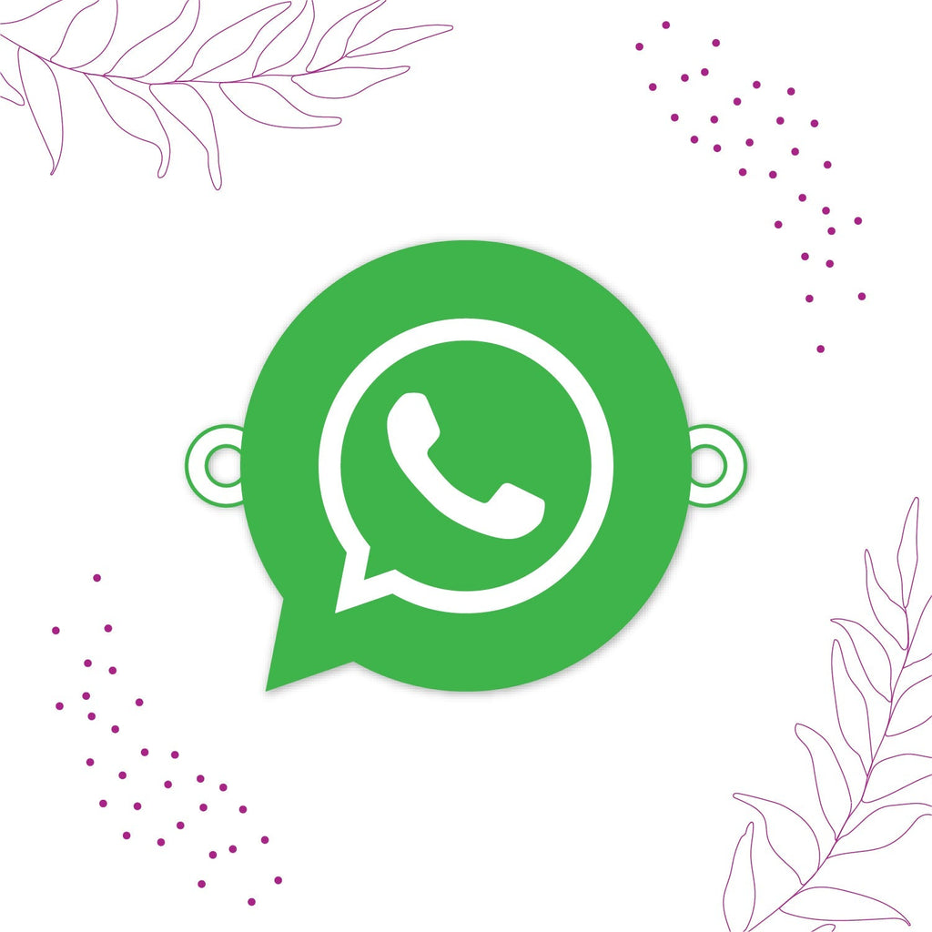 Indianvibez Whatsapp Chat Wala Bhai Wooden Rakhi with Rudraksha, Trendy Rakhi for Bro, Shop India - Kids Rakhi - Distacart