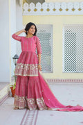 Lehenga Mart Pure Simmer Top & Sharara for womens - Distacart