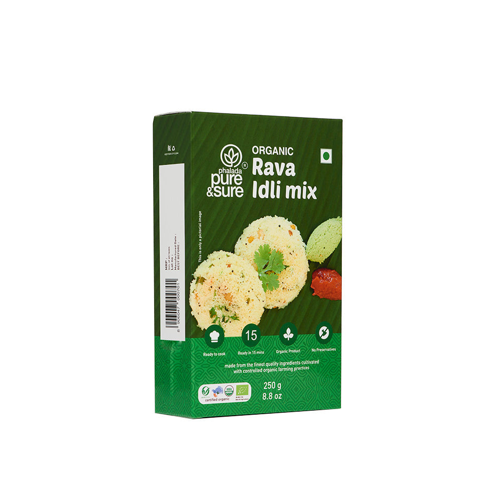 Pure & Sure Organic Rava Idly Mix - Distacart