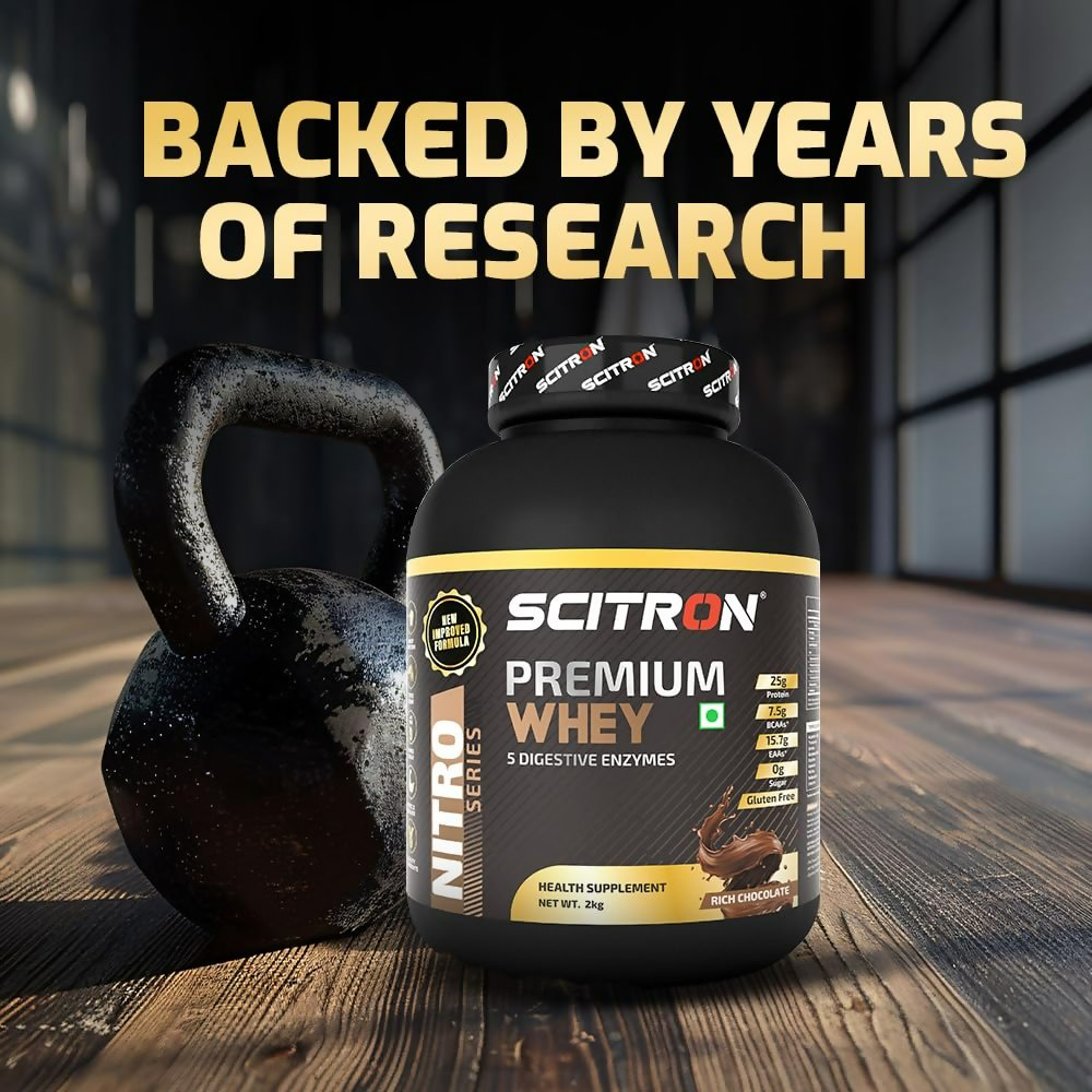 Scitron Nitro Series Premium Whey Rich Chocolate - Distacart