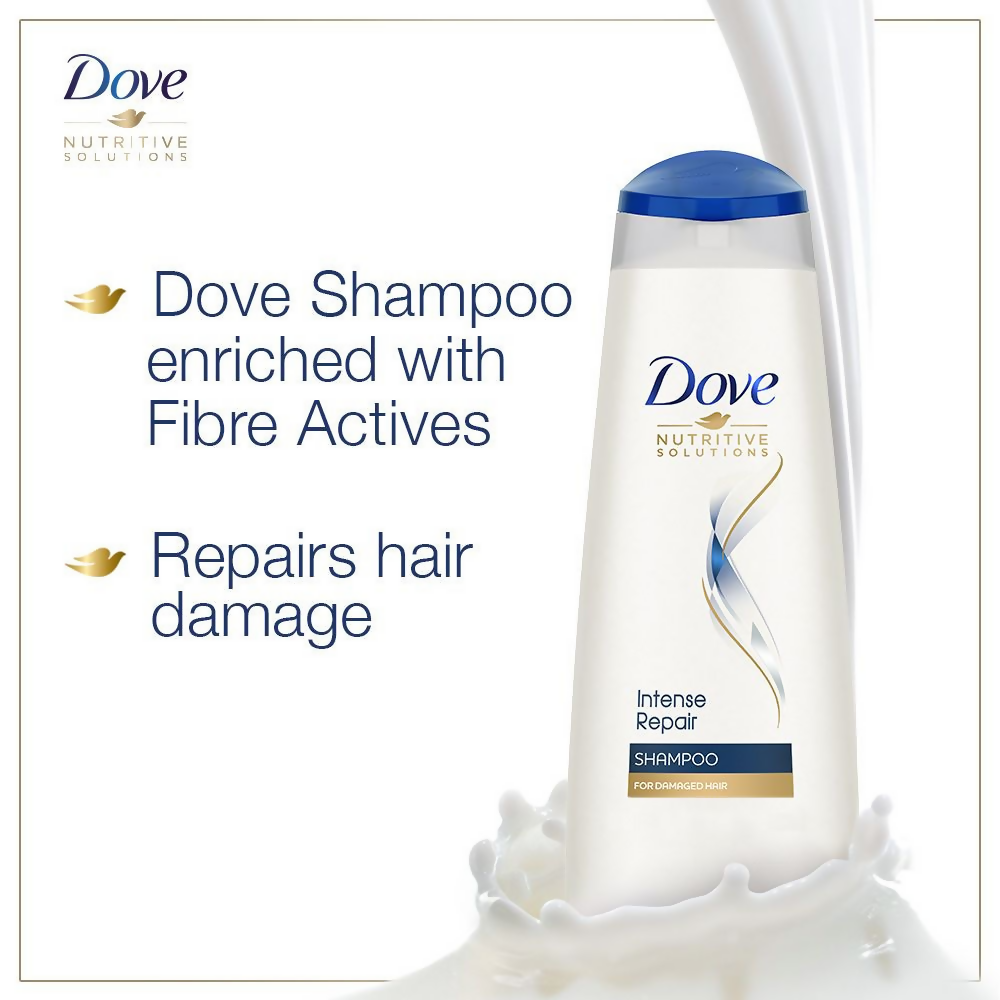 Dove Intense Repair Shampoo + Damage Solutions Intense Repair Conditioner