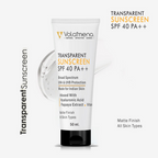 Volamena Transparent Sunscreen With SPF 40 PA++