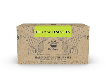 Tea Sense Detox Wellness Tea Bags Box