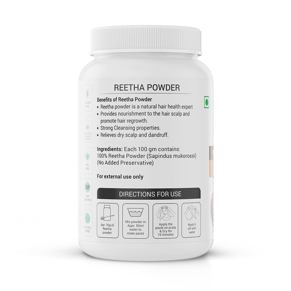 Krishna'S Herbal & Ayurveda Reetha Powder - Distacart