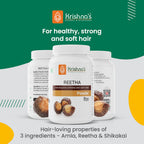 Krishna'S Herbal & Ayurveda Reetha Powder - Distacart