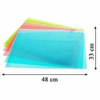 Refrigerator Drawer Mat 6 Piece Set - MultiColor