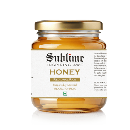 Sublime Inspiring Awe Regional Raw Honey