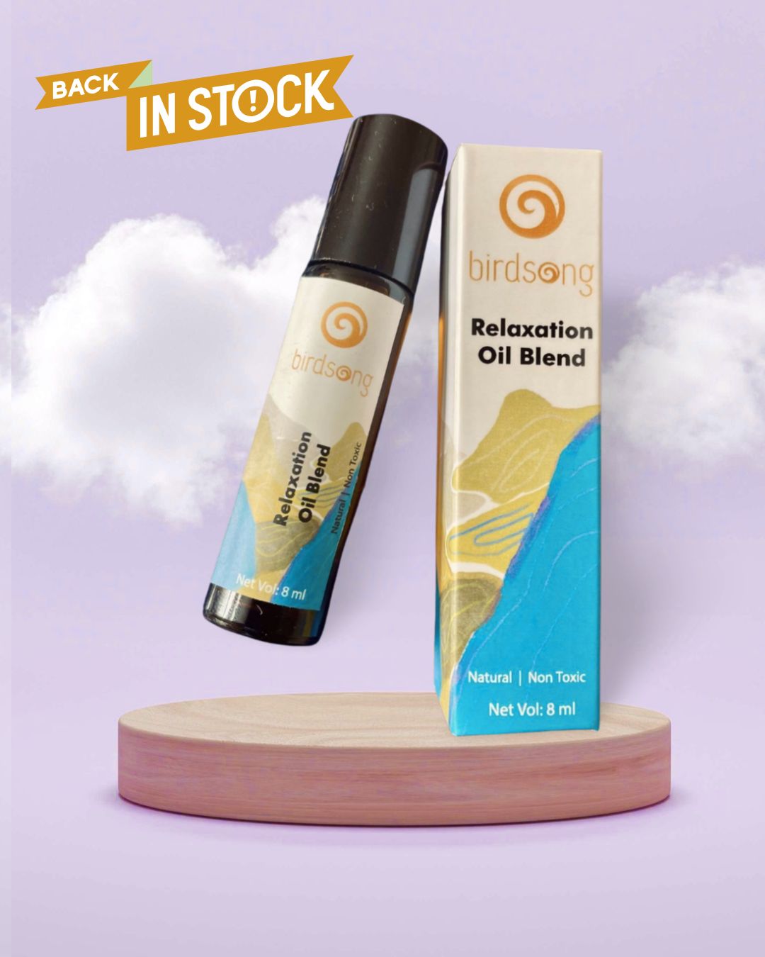 Birdsong Relaxation Oil Blend - Stress Relief Oil