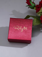 Gold plating jewellery set (Gold) - Ruby Raang