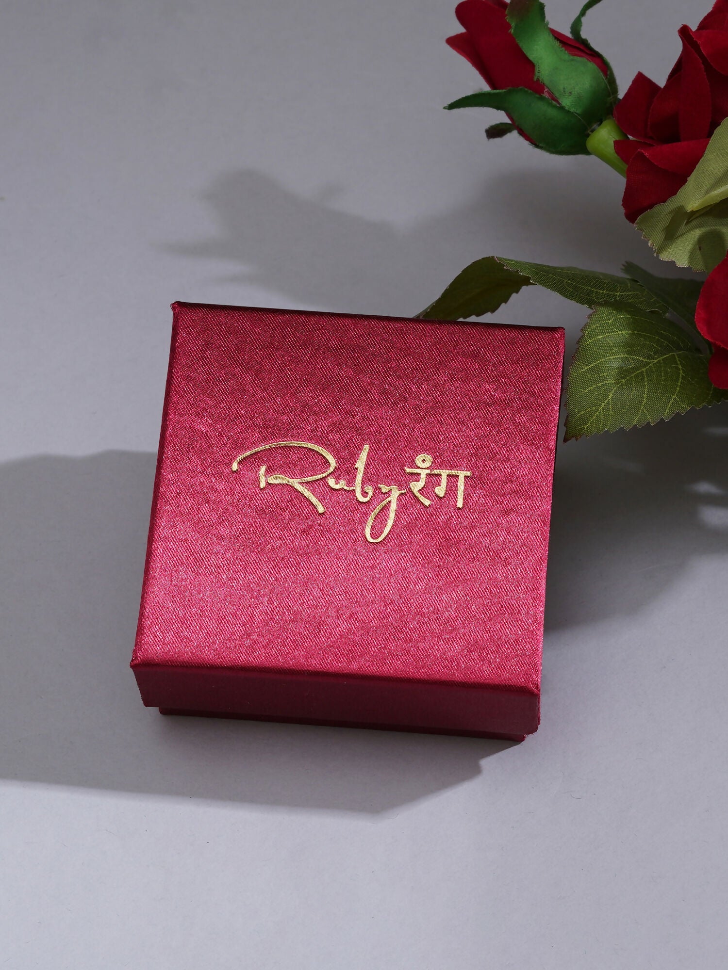 Gold plating jewellery set (Gold) - Ruby Raang