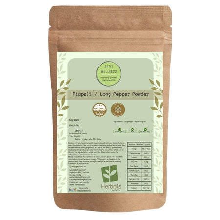 Satvi Wellness Pippali Powder | Kerala Pippali