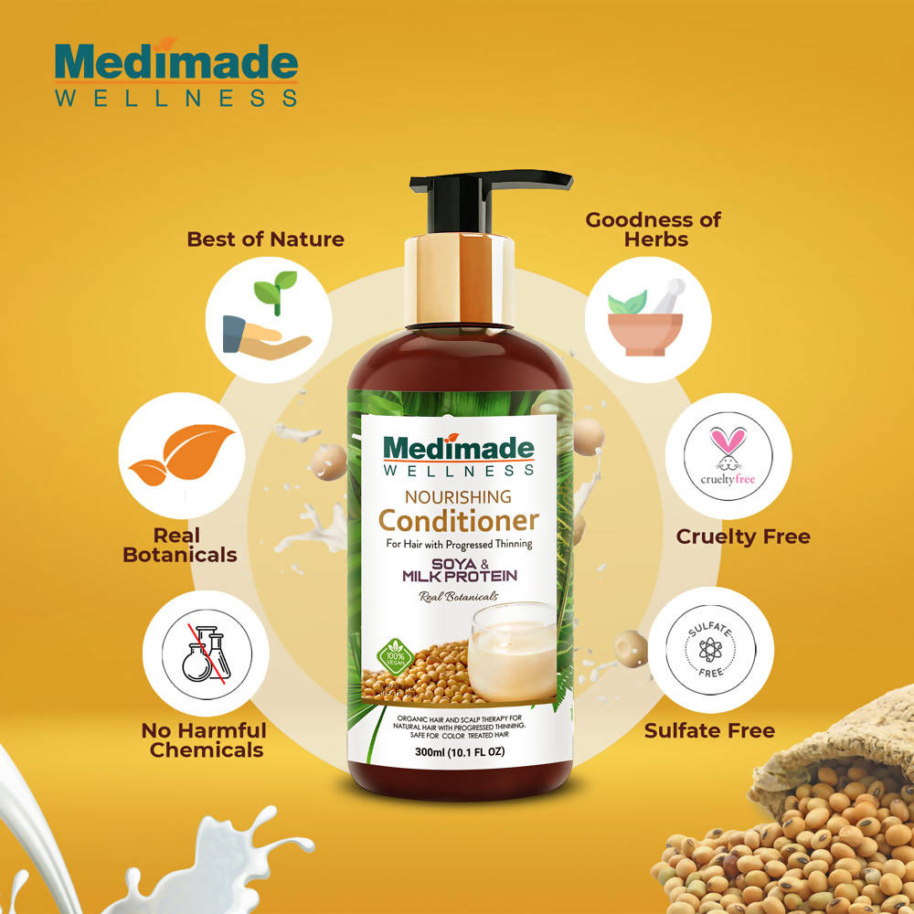 Medimade Wellness Nourishing Conditioner With Soya & Milk Protein