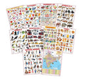 Dreamland Educational Charts - Combo 2 (10 Charts) : Children Early Learning Laminated Chart - Distacart