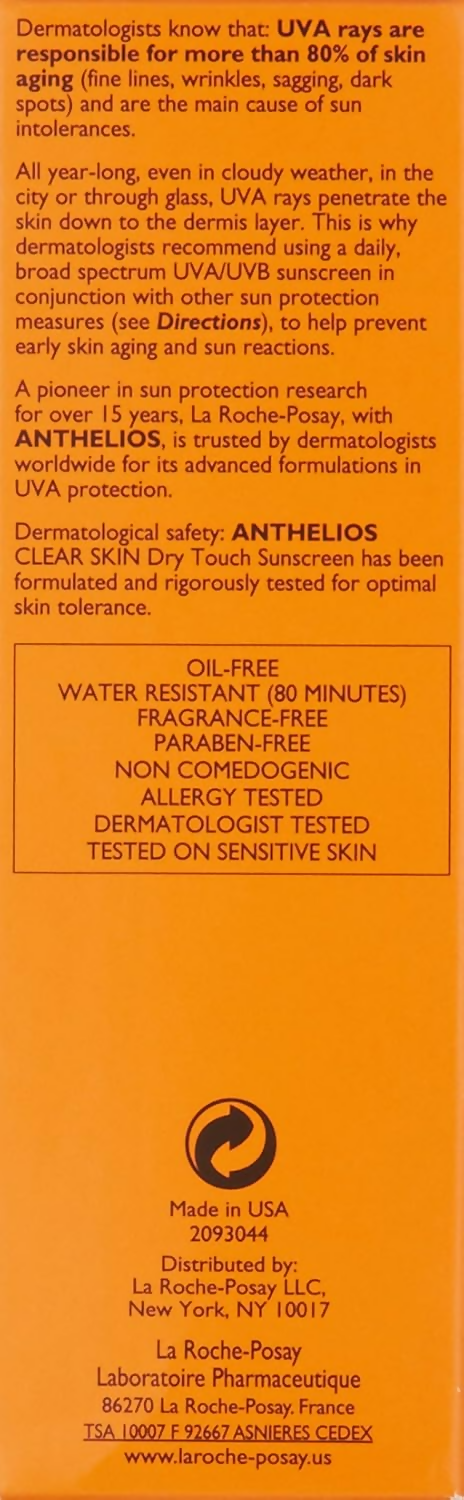 La Roche-Posay SPF 60-0.15 Pounds Sunscreen Cream For Oily Skin