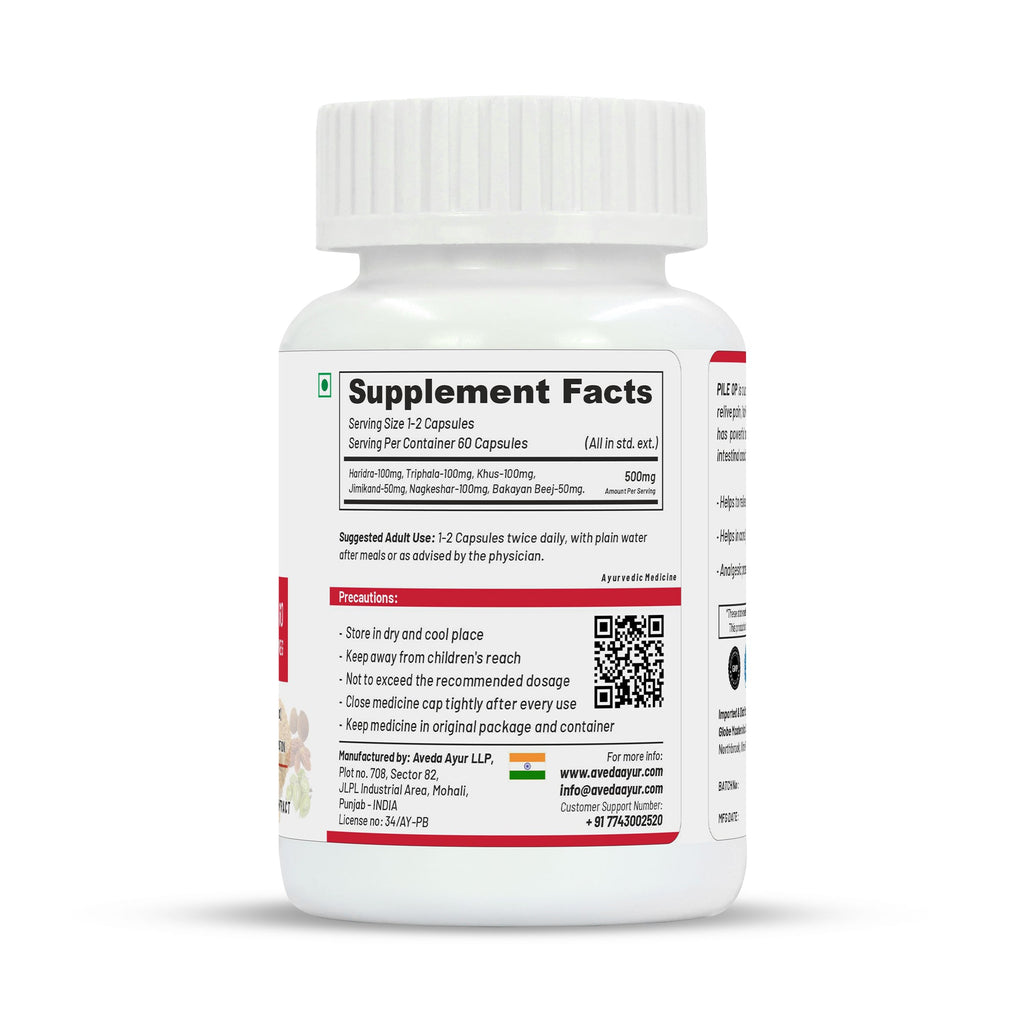 Life Aveda Premium Pile OP Capsules - Distacart