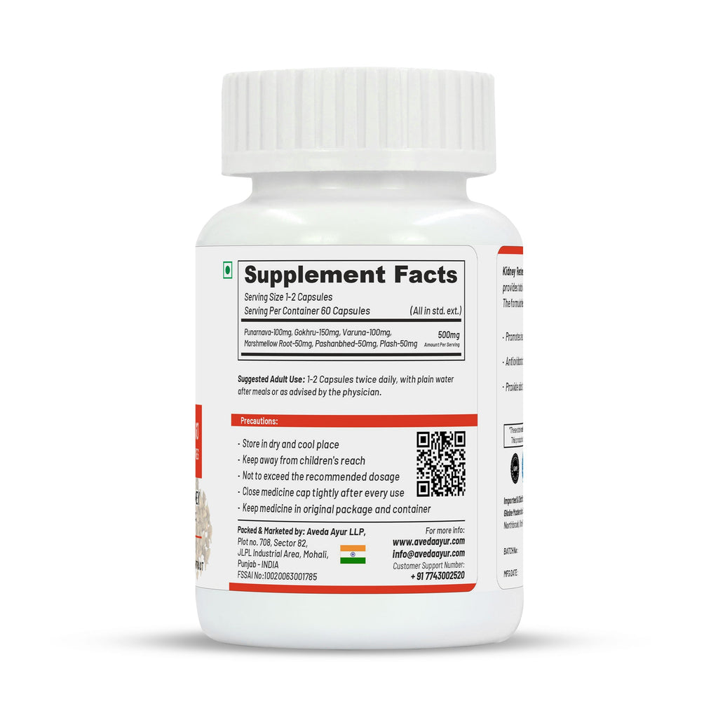 Life Aveda Premium Kidney Restore Capsules - Distacart