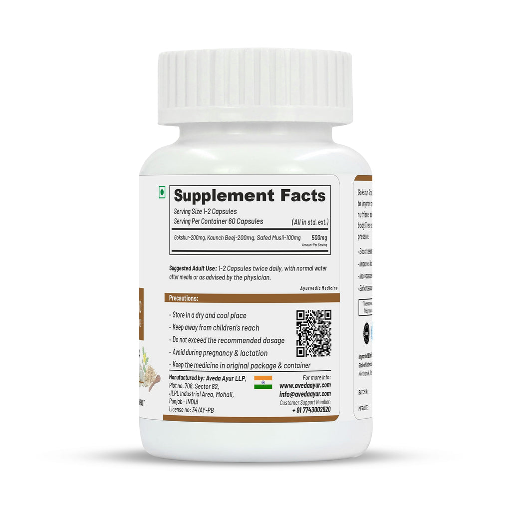 Life Aveda Dhatu Paushak Capsules - Distacart
