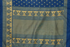 Vamika Blue Printed Art Silk Saree