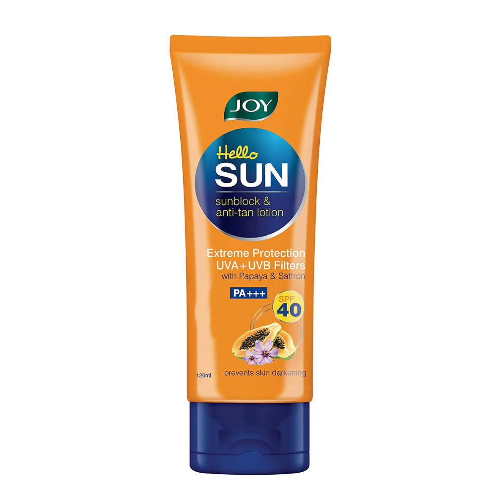 Joy Hello Sun Sunblock & Anti Tan Lotion SPF 40 PA+++