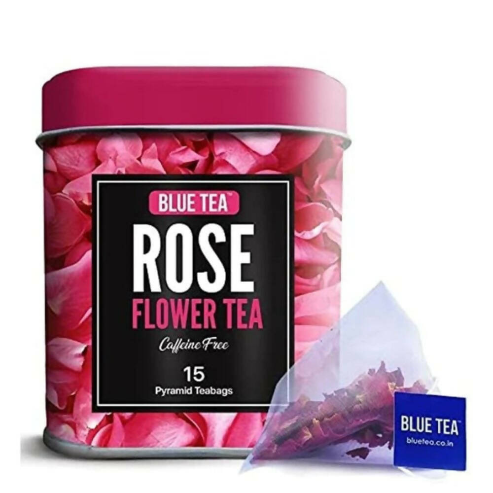 Blue Tea Rose Flower Tea Bags