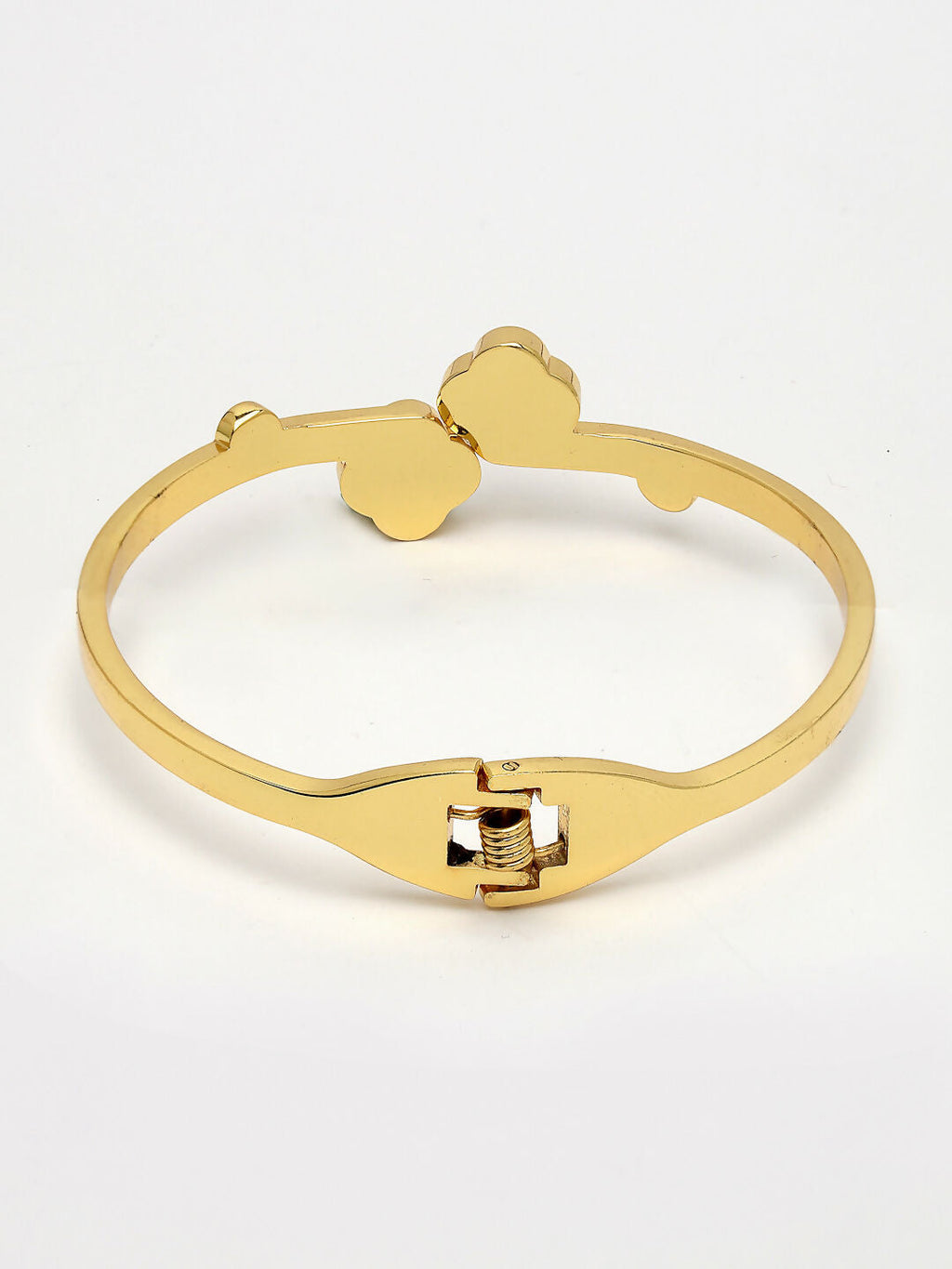 NVR Women's Gold-Polished Cuff Bracelet - Distacart