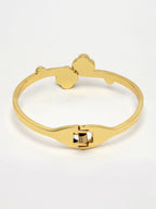 NVR Women's Gold-Polished Cuff Bracelet - Distacart