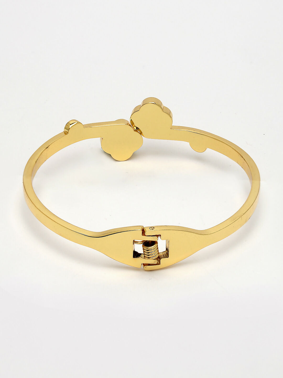 NVR Women's Gold-Polished Cuff Bracelet - Distacart