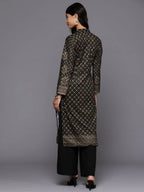 Ahalyaa Women's Traditional wear Kurta - Black