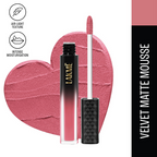 Lakme Xtraordin-Airy Velvet Matte Lip Mousse - First Crush Pink