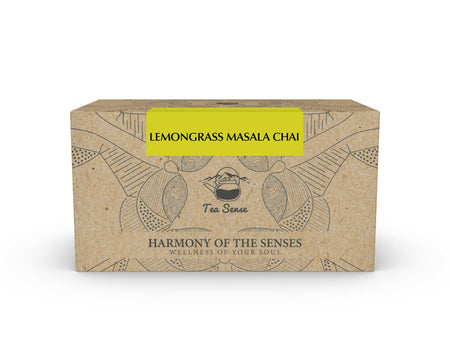 Tea Sense Lemongrass Masala Chai Bags Box