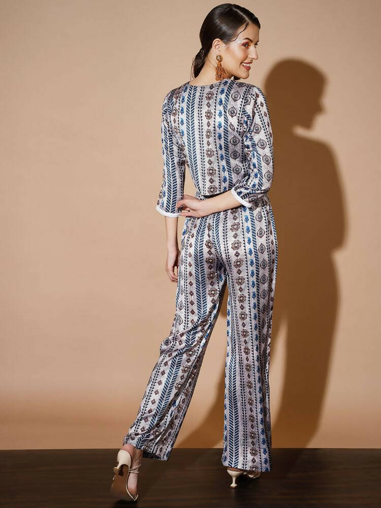 Myshka Multi Printed Co-Ords For Women - Distacart