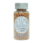 confect rose gold disco balls sprinkles 3 mm 120 gms