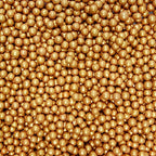 confect rose gold disco balls sprinkles 3 mm 120 gms