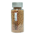 confect rose gold disco balls sprinkles 3 mm 120 gms