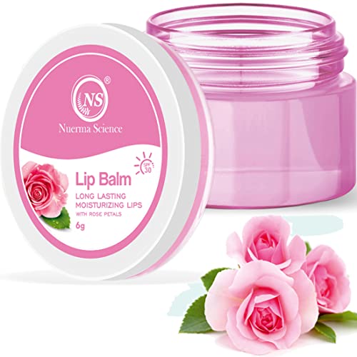 Nuerma Science Rose Petals Lip Balm | Long Lasting Moisturizing Lips - Distacart