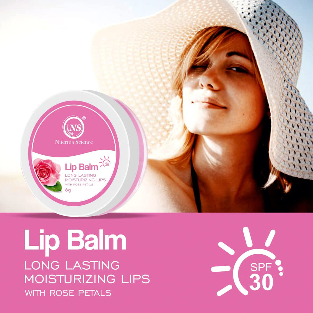 Nuerma Science Rose Petals Lip Balm | Long Lasting Moisturizing Lips - Distacart