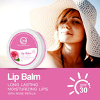 Nuerma Science Rose Petals Lip Balm | Long Lasting Moisturizing Lips - Distacart
