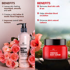 Botanic Hearth British Rose & Almond Body Wash