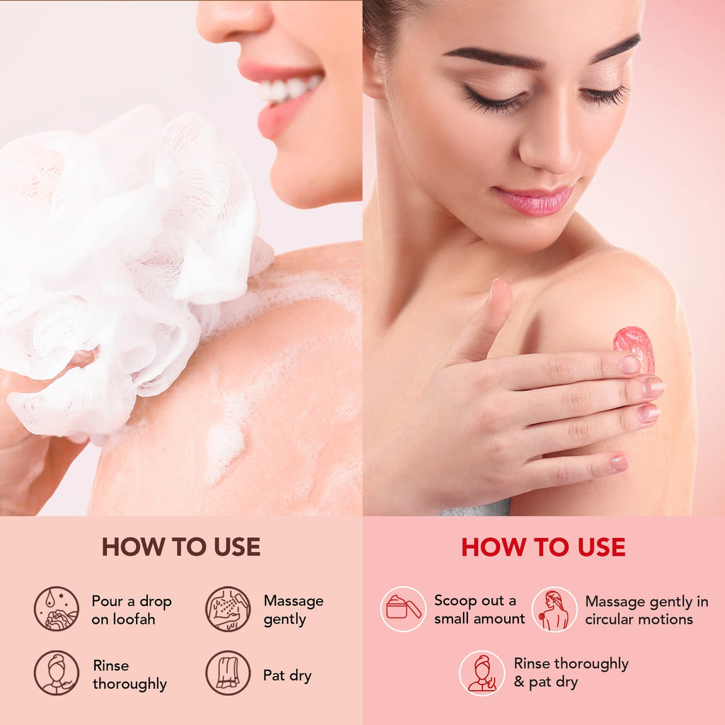 Botanic Hearth British Rose & Almond Body Wash